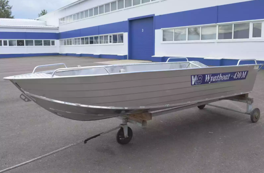 Алюминиевая лодка  Wyatboat-430М в Балашихе