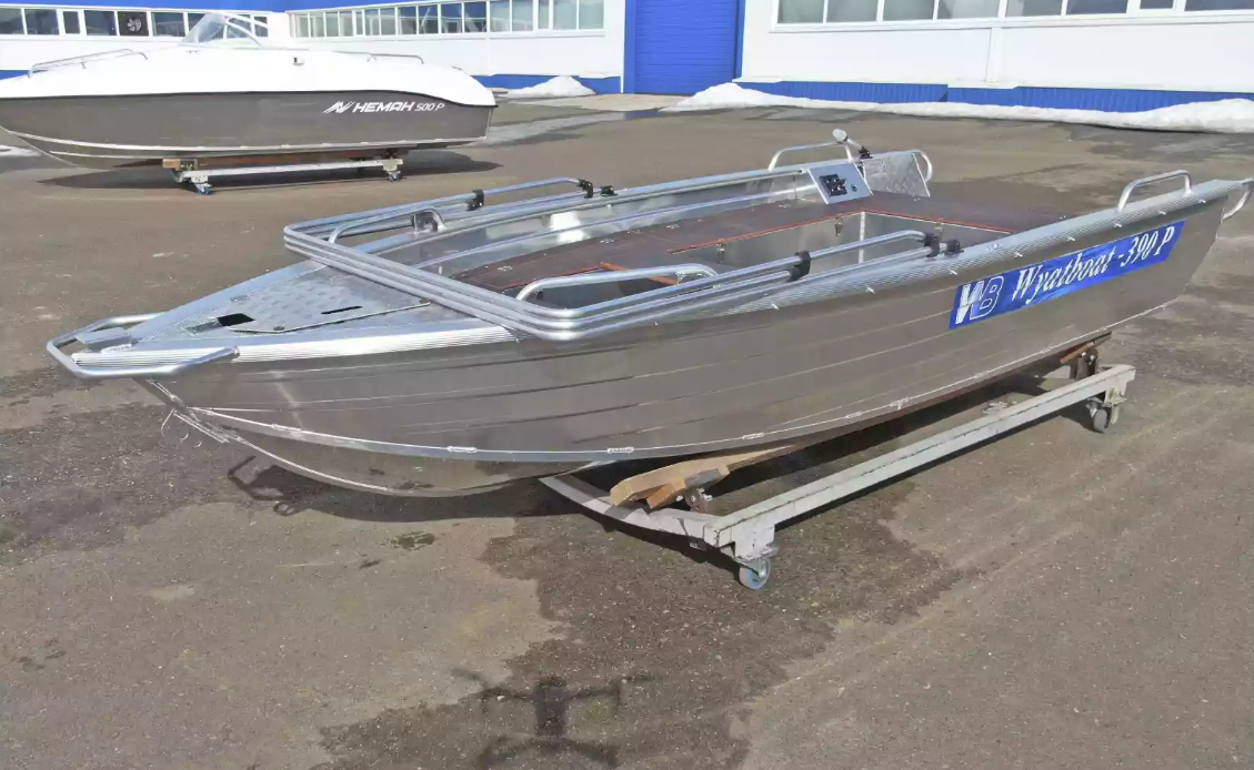 Алюминиевая лодка Wyatboat-390РМ в Балашихе