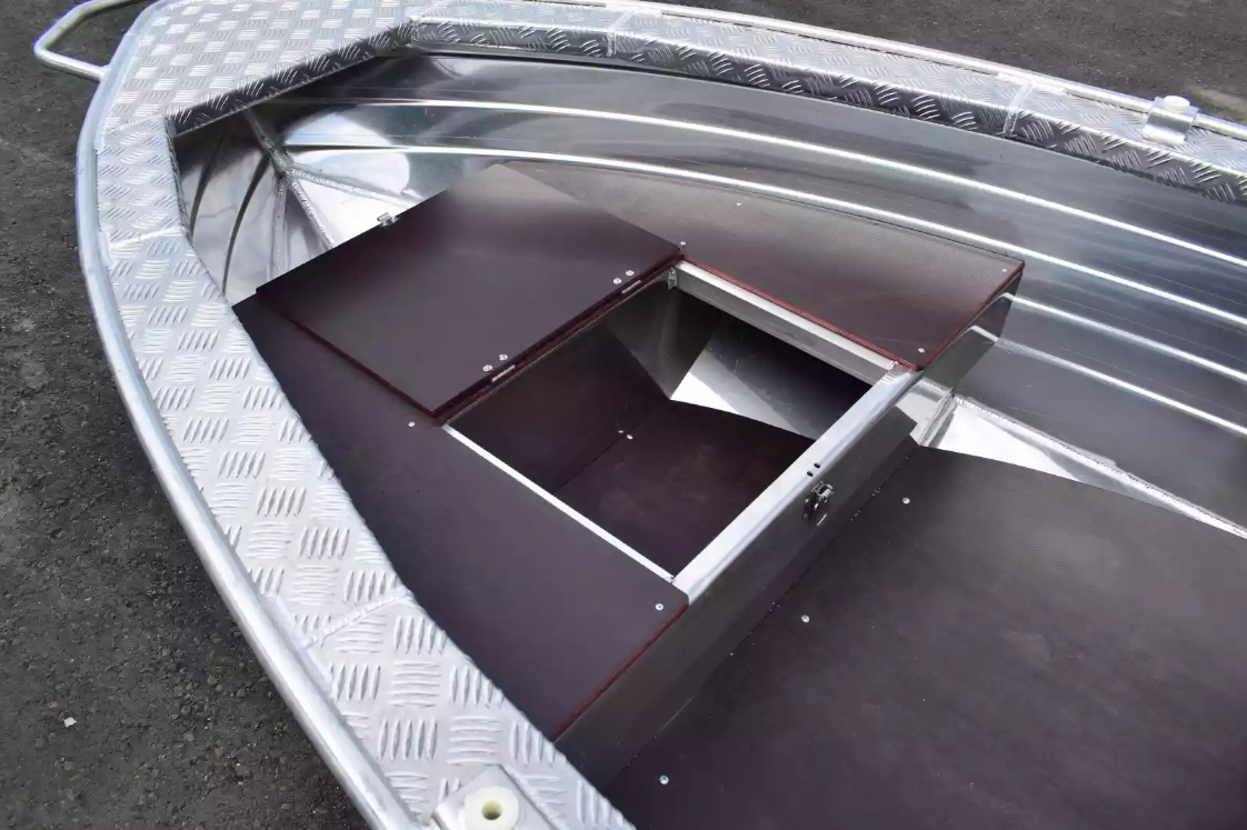 Алюминиевая лодка Wyatboat-390Р Увеличенный борт в Балашихе