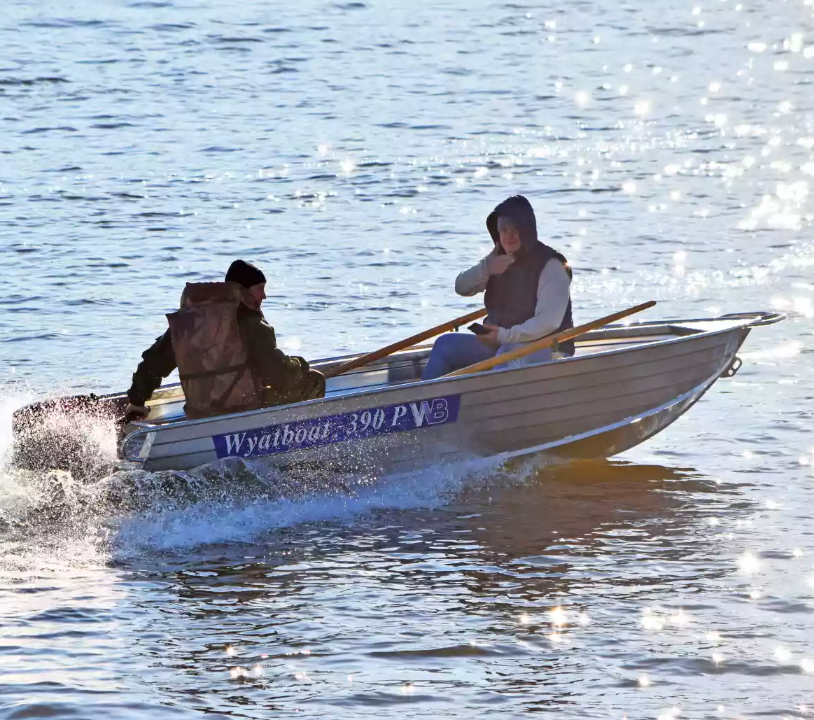 Алюминиевая лодка Wyatboat-390 P в Балашихе