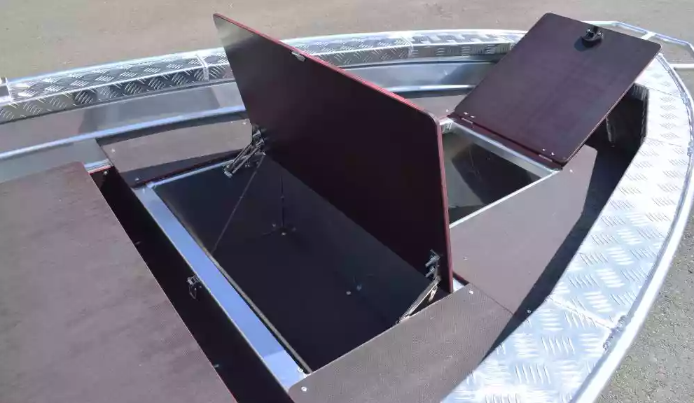 Алюминиевая лодка Wyatboat-390Р Fish в Балашихе