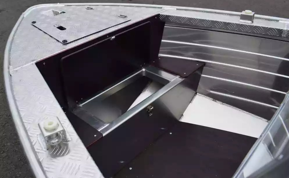 Алюминиевая лодка Wyatboat-390 DCM Увеличенный борт в Балашихе