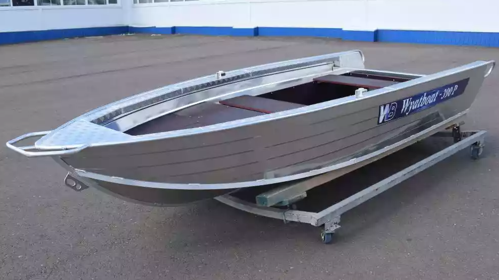 Алюминиевая лодка Wyatboat-390Р Fish в Балашихе