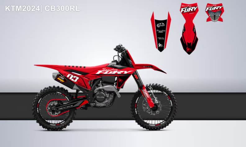 Кроссовый мотоцикл Sanchez Fury CB300RL в Балашихе