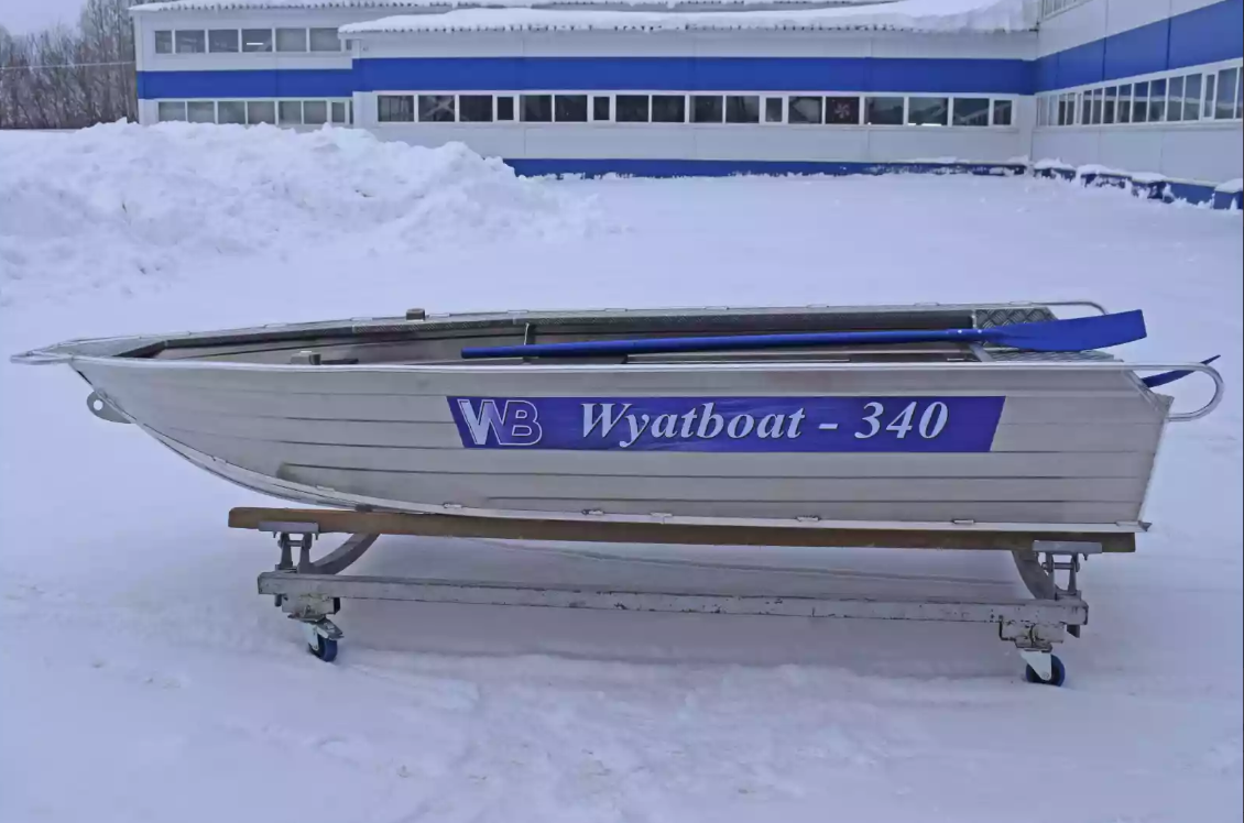 Алюминиевая лодка Wyatboat-340 Р в Балашихе