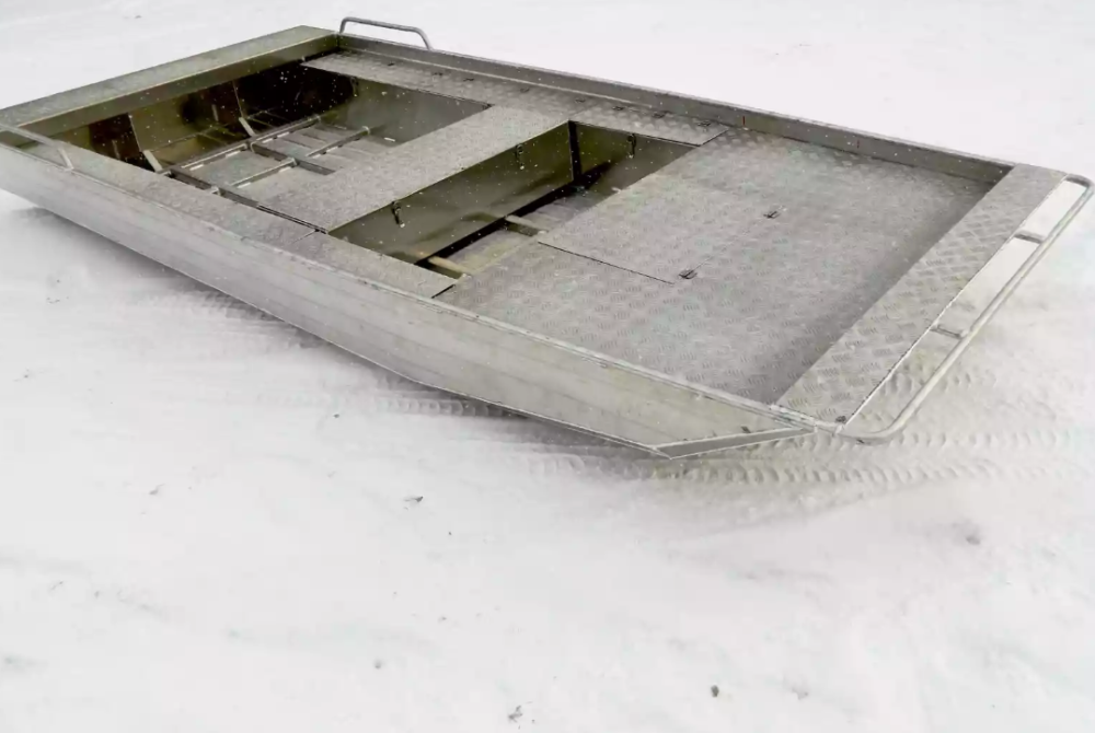 Алюминиевая лодка Wyatboat-390 Jonboat в Балашихе