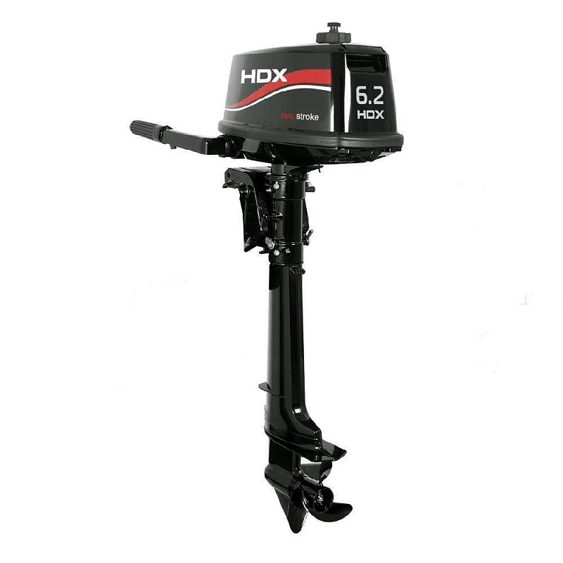 Лодочный мотор 2-х тактный HDX R series T 6,2 BMS (с топливным баком 24л) в Балашихе