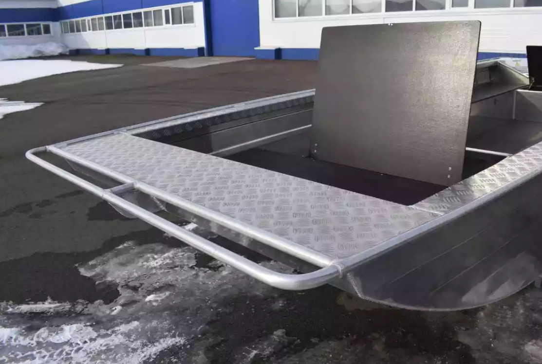 Алюминиевая лодка Wyatboat-490 Jonboat в Балашихе