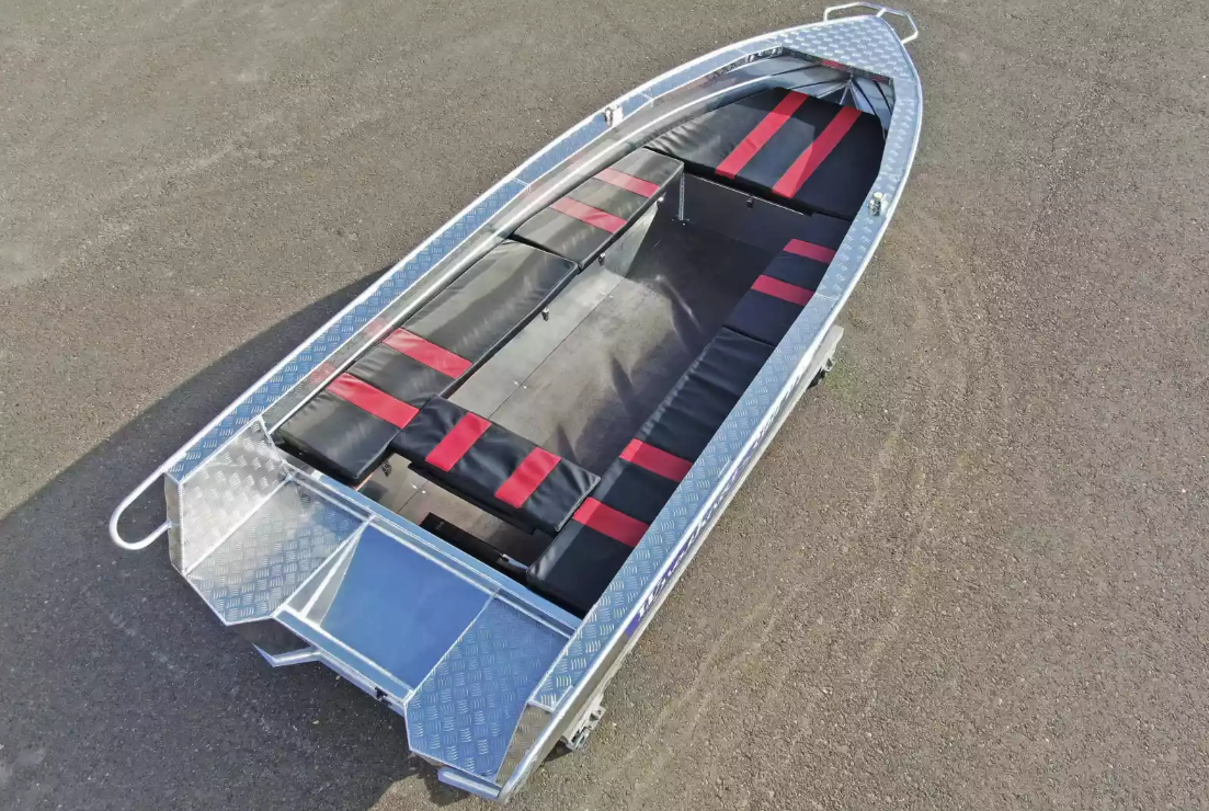 Алюминиевая лодка Wyatboat-390РМ увеличенный борт в Балашихе