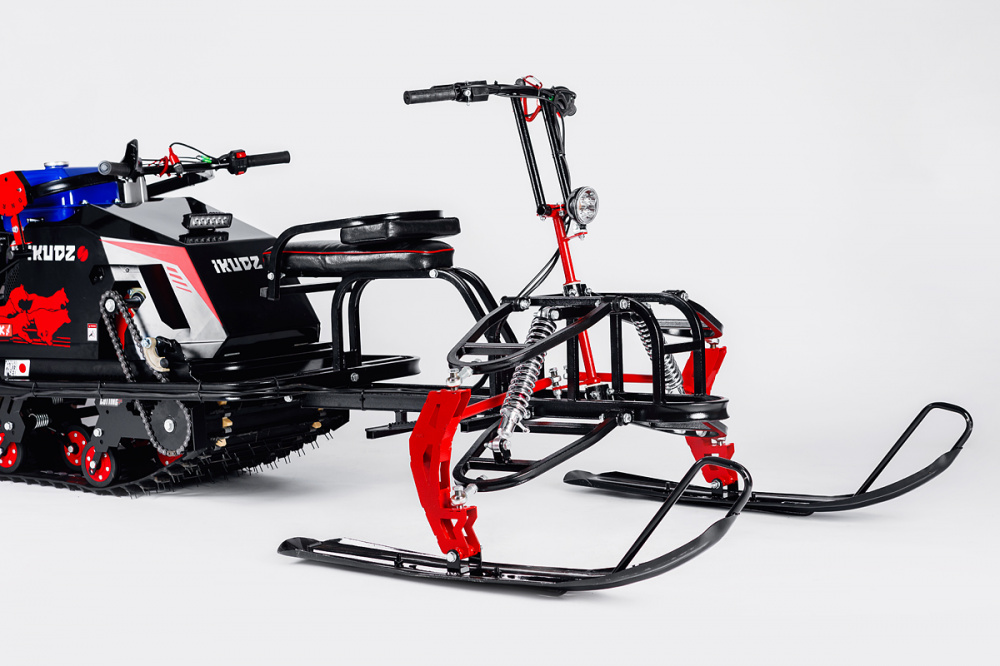 Лыжный модуль IKUDZO с подогревом ручек металлические лыжи в Балашихе