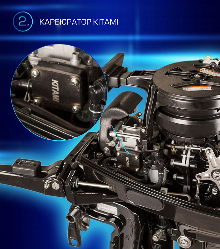 Лодочный мотор MARLIN PROLINE MP 9.9(20) AMHL FORCE в Балашихе