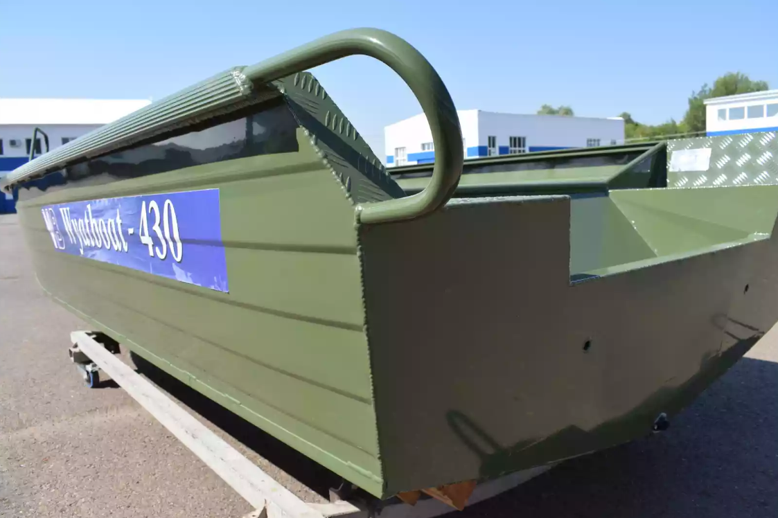 Алюминиевая лодка  Wyatboat-430 Master Fish в Балашихе