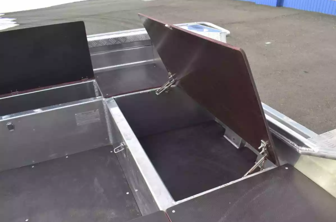 Алюминиевая лодка Wyatboat-490 Jonboat в Балашихе