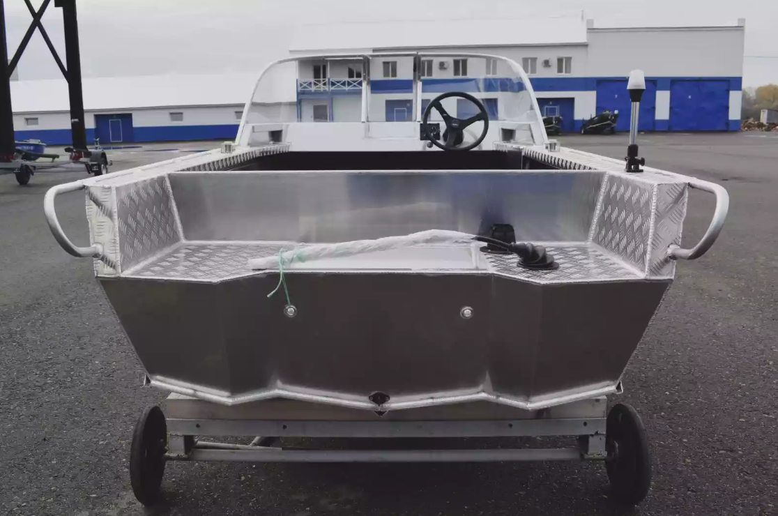 Алюминиевая лодка Wyatboat-390 Pro в Балашихе