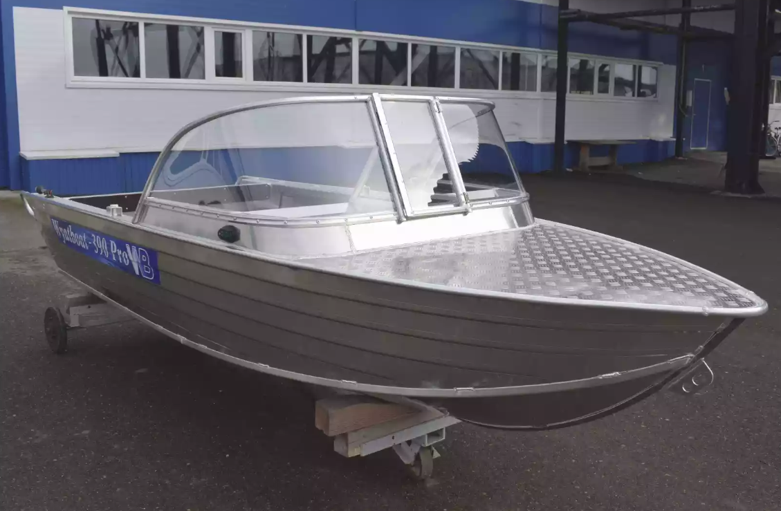 Алюминиевая лодка Wyatboat-390 Pro в Балашихе