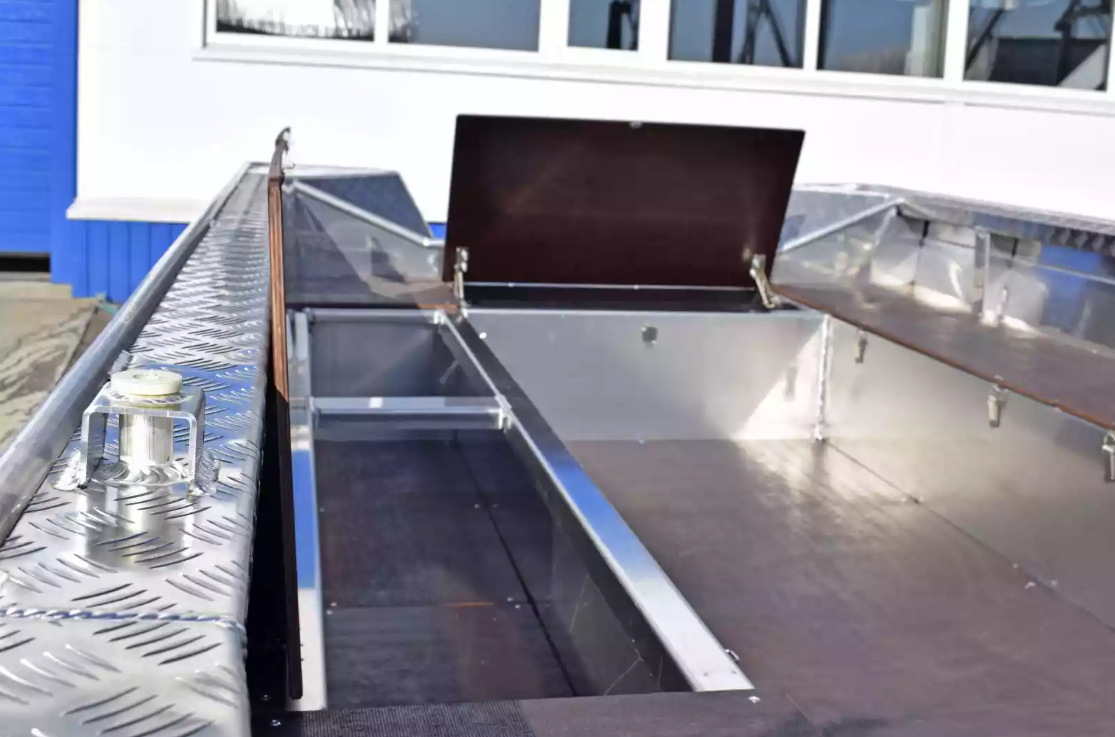 Алюминиевая лодка Wyatboat-490 Jonboat в Балашихе