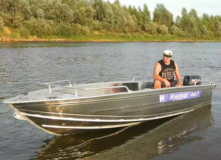Алюминиевая лодка Wyatboat-460 P в Балашихе