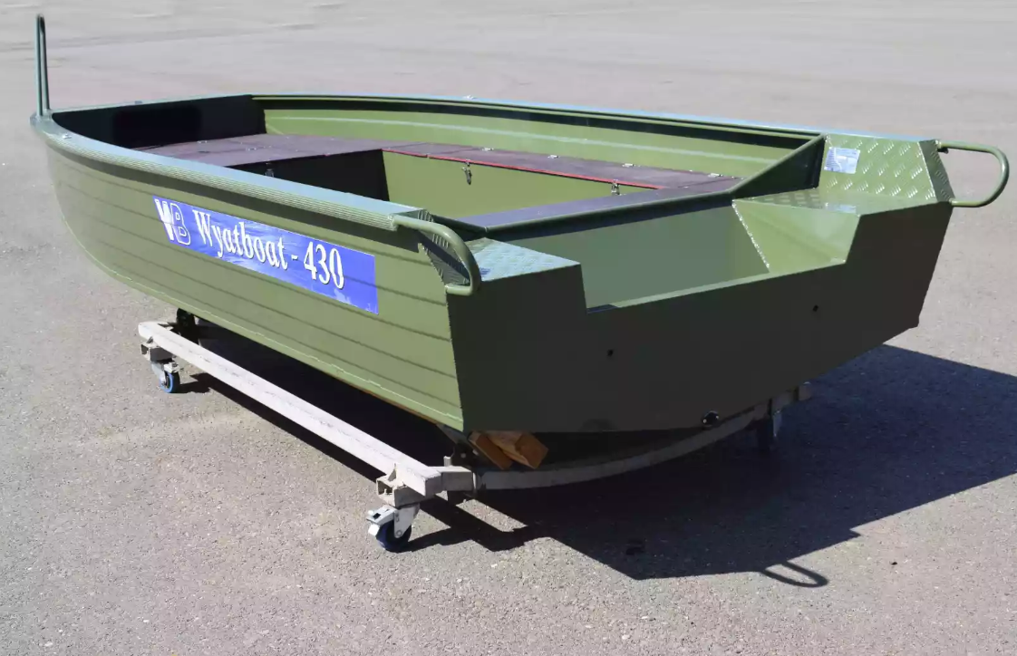 Алюминиевая лодка  Wyatboat-430 Master Fish в Балашихе