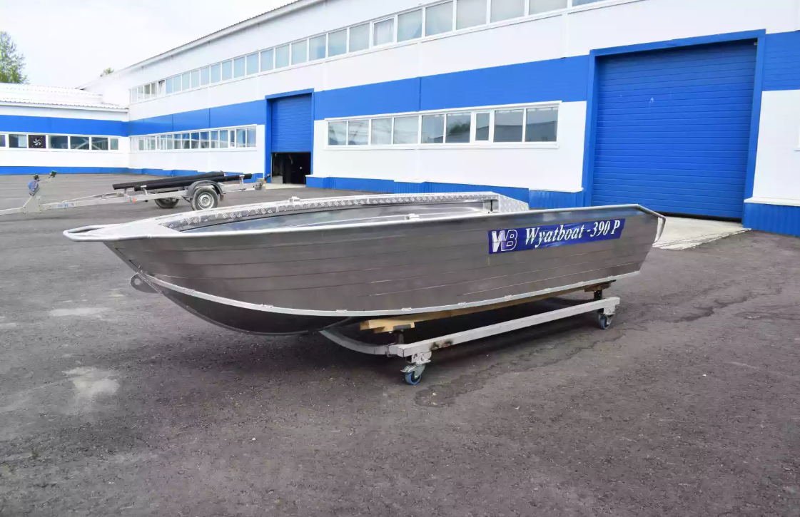 Алюминиевая лодка Wyatboat-390Р Увеличенный борт в Балашихе
