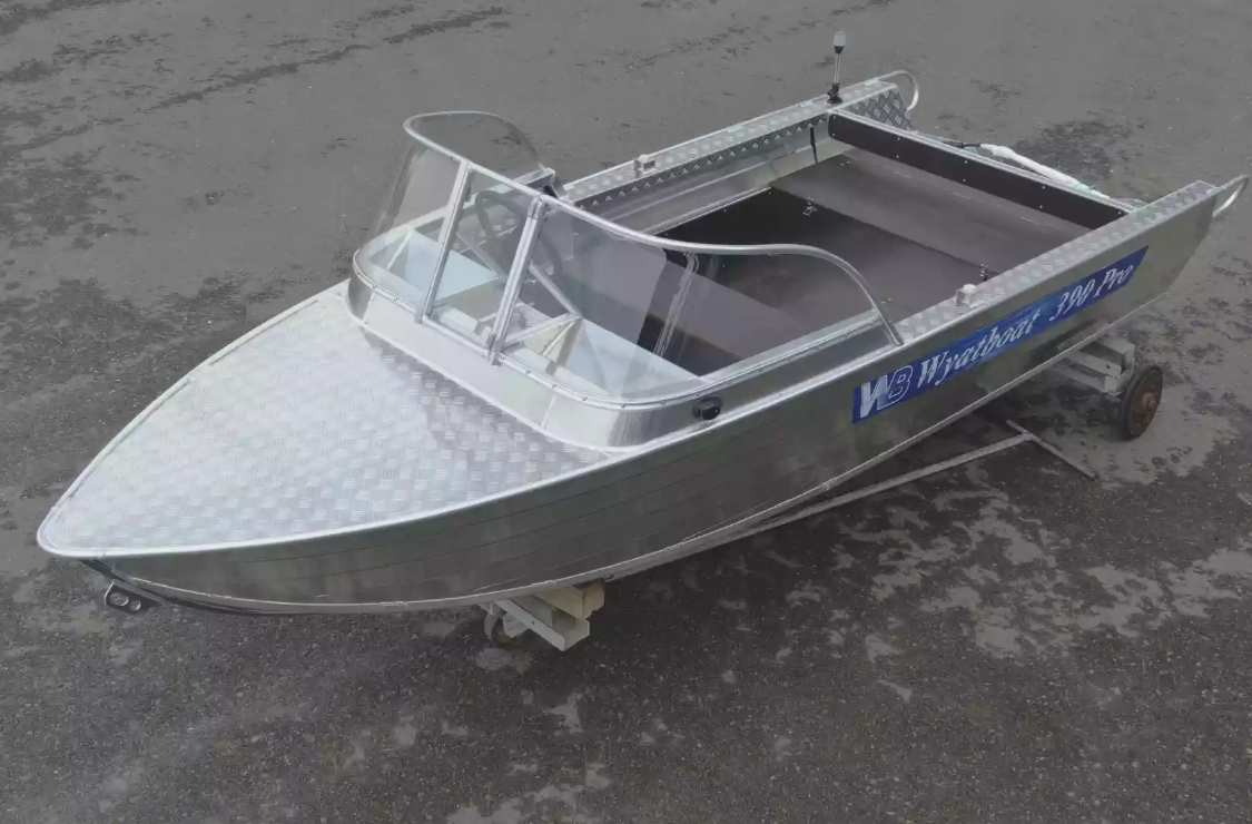 Алюминиевая лодка Wyatboat-390 Pro в Балашихе