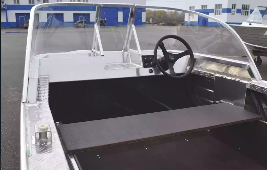 Алюминиевая лодка Wyatboat-390 Pro в Балашихе