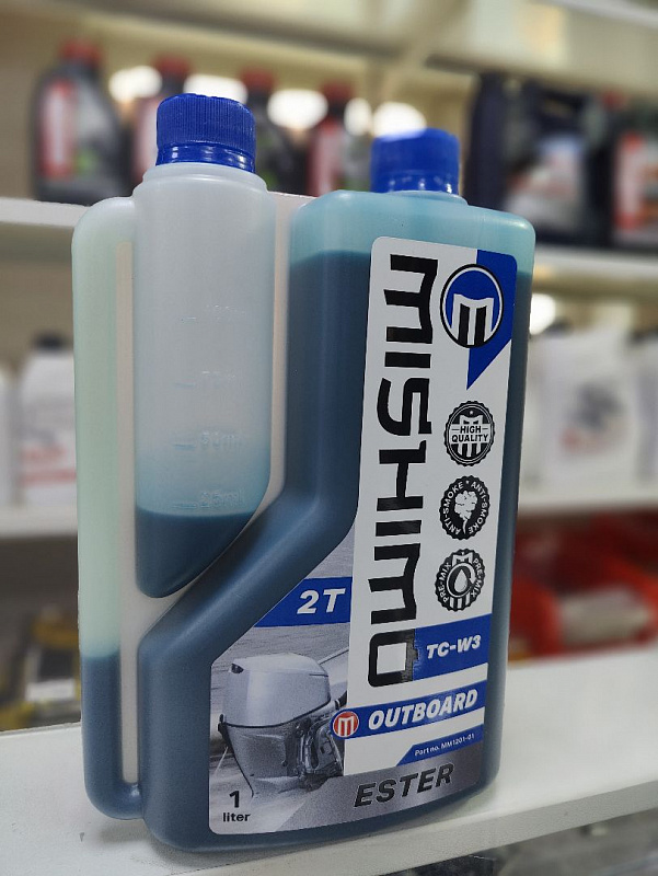 Масло MISHIMO 2T OUTBOARD (ESTER) полусинтетика 1 л в Балашихе