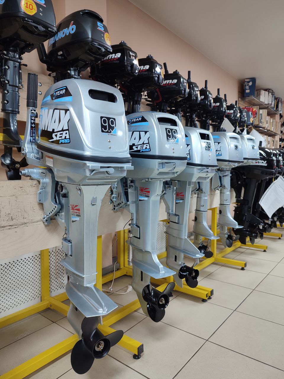 Лодочный мотор PROMAX SP6.2FHS (внешний бак 12 л) в Балашихе