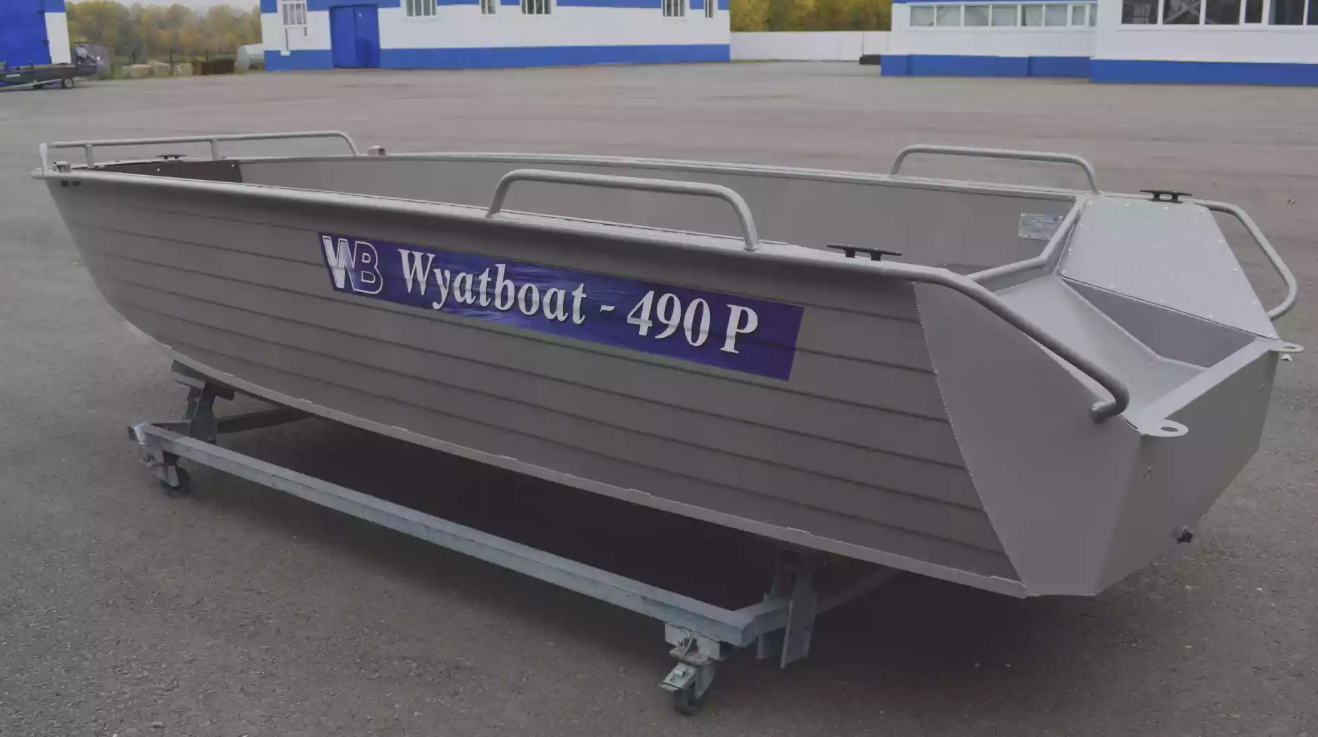 Алюминиевая лодка Wyatboat-490 P в Балашихе