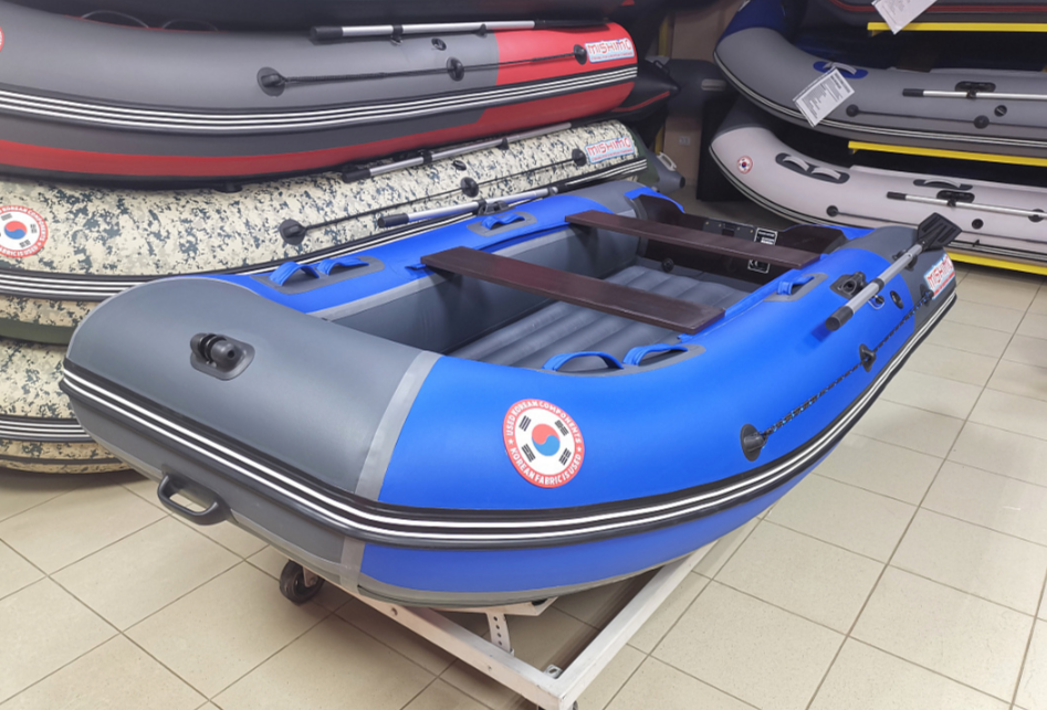 КОМПЛЕКТ Лодка MISHIMO PRO 350 + ЛОДОЧНЫЙ МОТОР MARLIN MP 9.9 (20) AMHS PRO в Балашихе