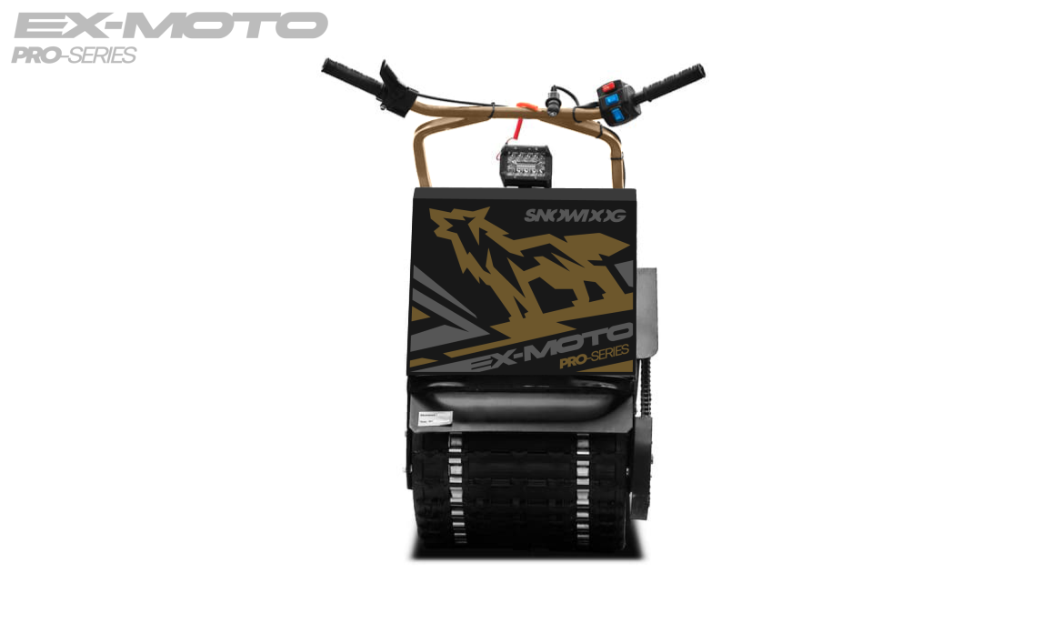 Мотобуксировщик EX-MOTO SNOWDOG S380 8л.с. в Балашихе