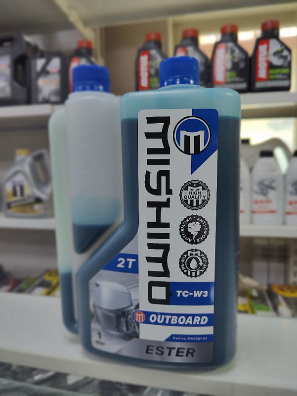 Масло MISHIMO 2T OUTBOARD (ESTER) полусинтетика 1 л в Балашихе