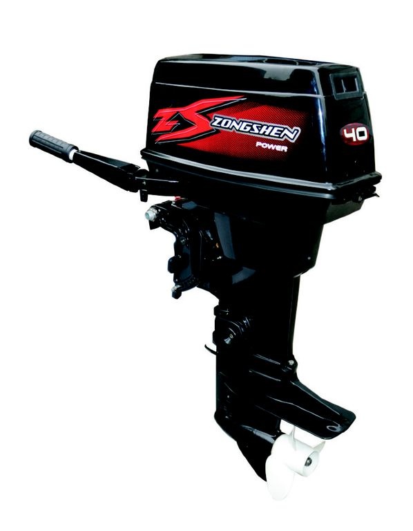 Лодочный мотор Zongshen T40 (+руль+пульт) в Балашихе