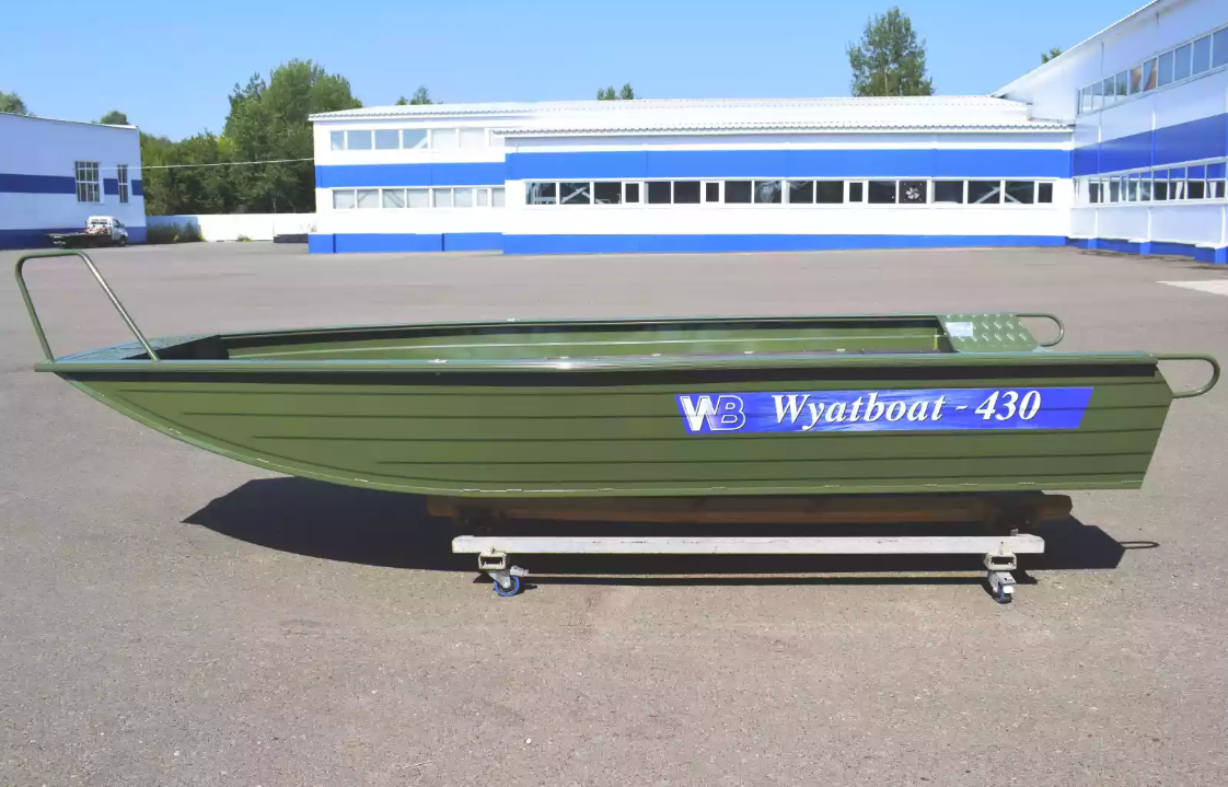 Алюминиевая лодка  Wyatboat-430 Master Fish в Балашихе
