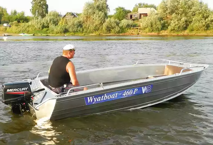 Алюминиевая лодка Wyatboat-460 P в Балашихе