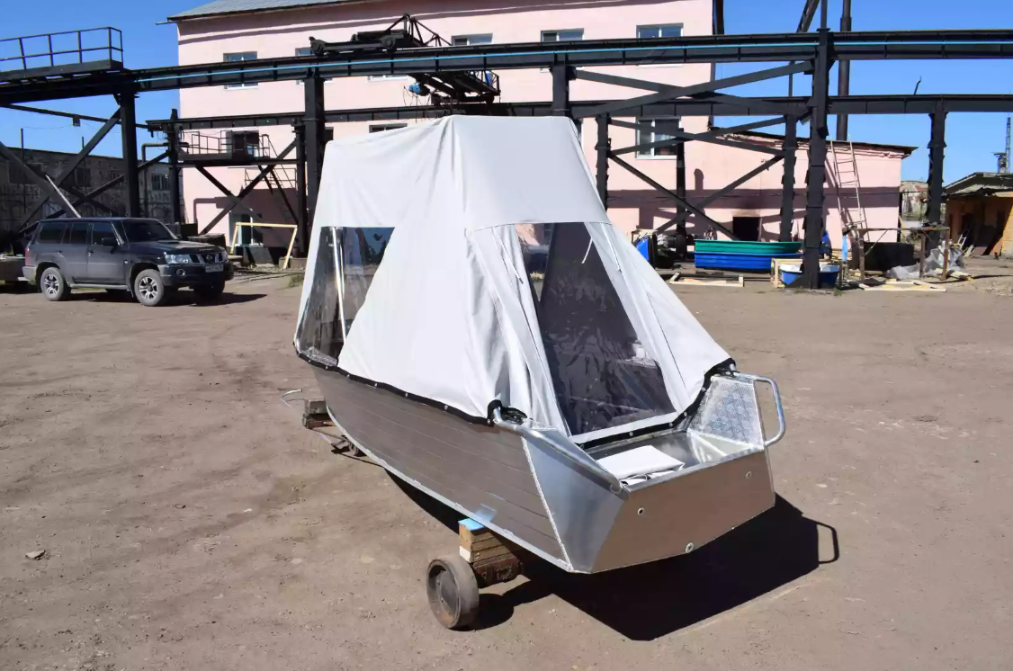 Алюминиевая лодка Wyatboat-390 У в Балашихе