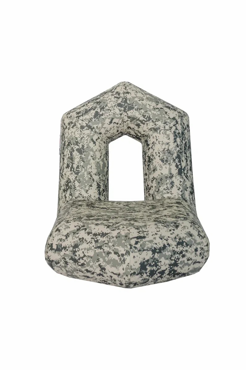 КРЕСЛО НАДУВНОЕ SMARINE, 85Х75 СМ, ПВХ, ЗЕЛЕНЫЙ ПИКСЕЛЬ в Балашихе