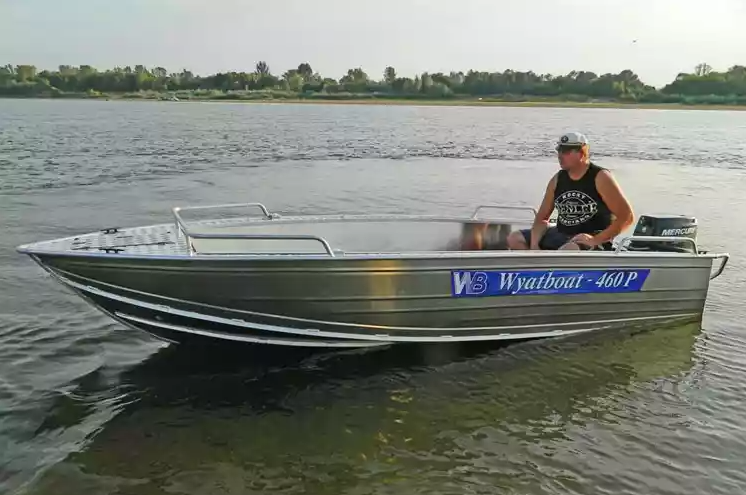 Алюминиевая лодка Wyatboat-460 P в Балашихе