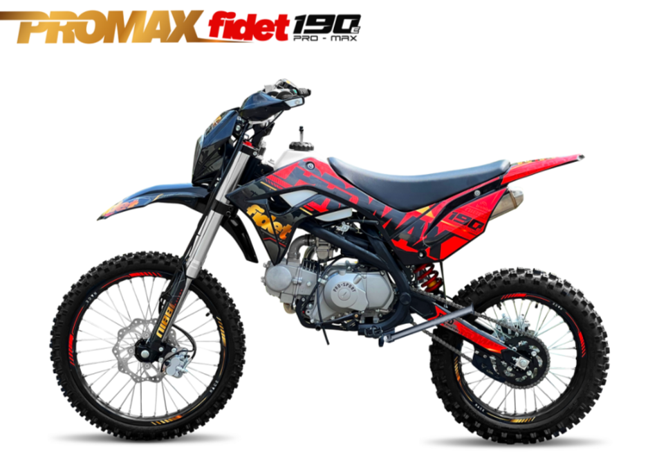 Мотоцикл (питбайк) PROMAX FIDET (ФАЙДЕТ) 190E MAX PRO LUX 19/16 в Балашихе