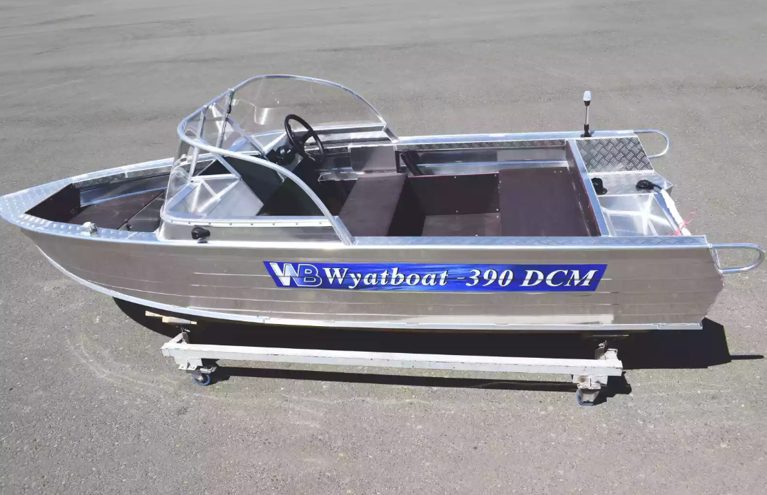 Алюминиевая лодка Wyatboat-390 DCM в Балашихе