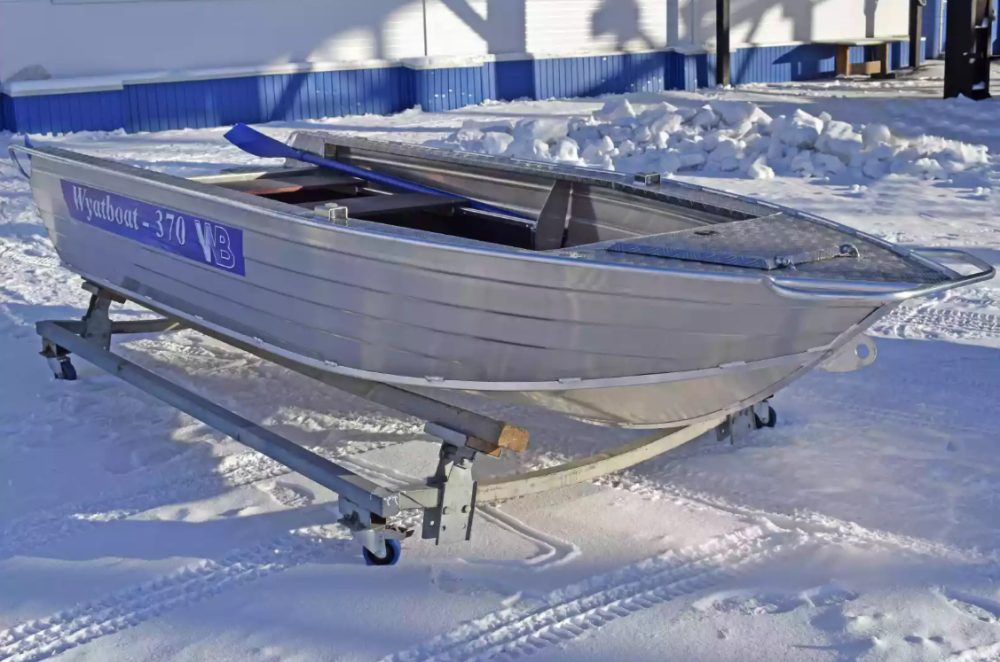 Алюминиевая лодка Wyatboat-370 Р PRO в Балашихе