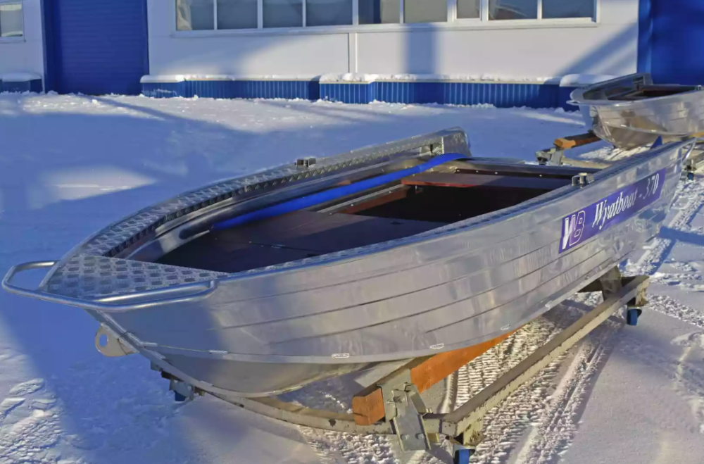 Алюминиевая лодка Wyatboat-370 Р FISH в Балашихе