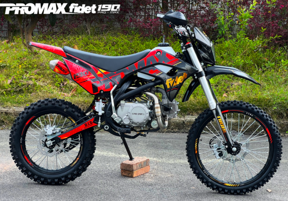 Мотоцикл (питбайк) PROMAX FIDET (ФАЙДЕТ) 190E MAX PRO LUX 19/16 в Балашихе