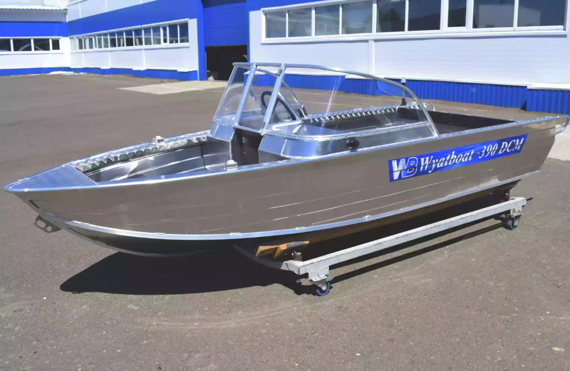 Алюминиевая лодка Wyatboat-390 DCM в Балашихе