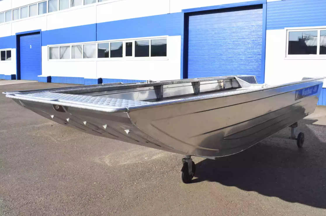 Алюминиевая лодка Wyatboat-490 Jonboat в Балашихе