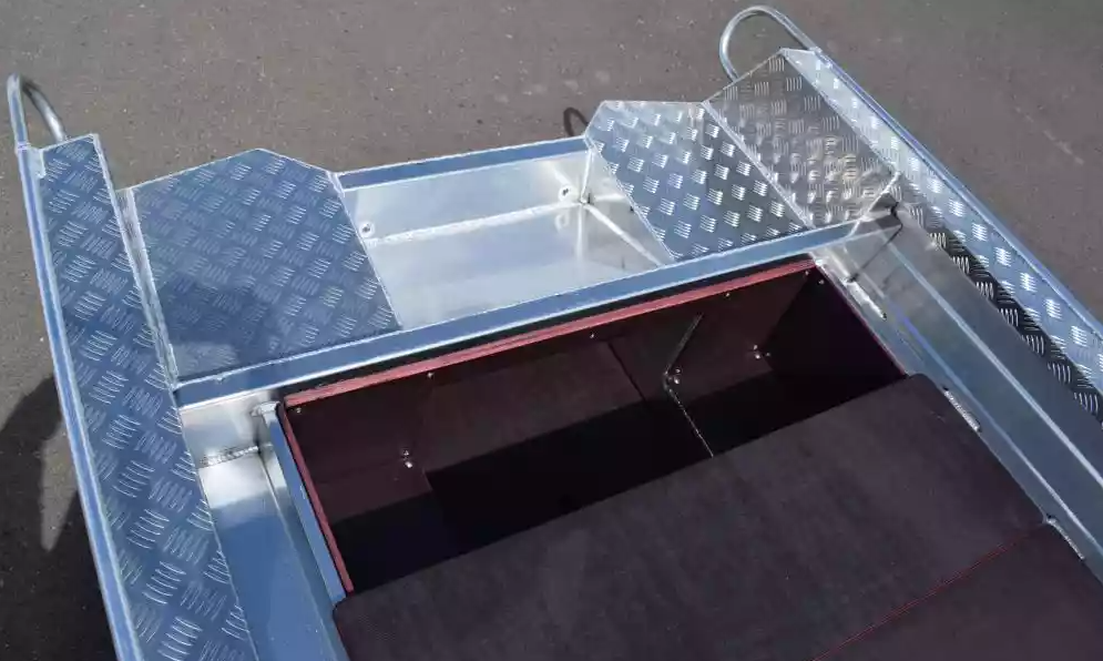 Алюминиевая лодка Wyatboat-390Р Fish в Балашихе