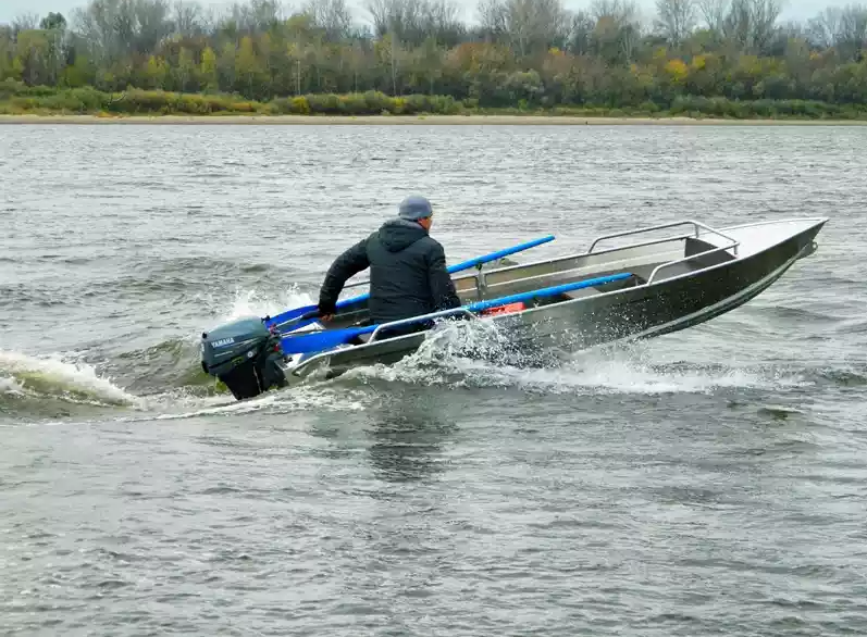 Алюминиевая лодка Wyatboat-390 M в Балашихе