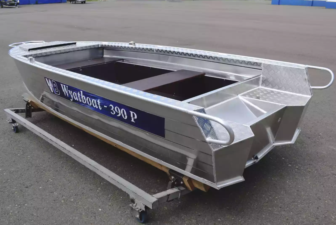 Алюминиевая лодка Wyatboat-390Р PRO в Балашихе