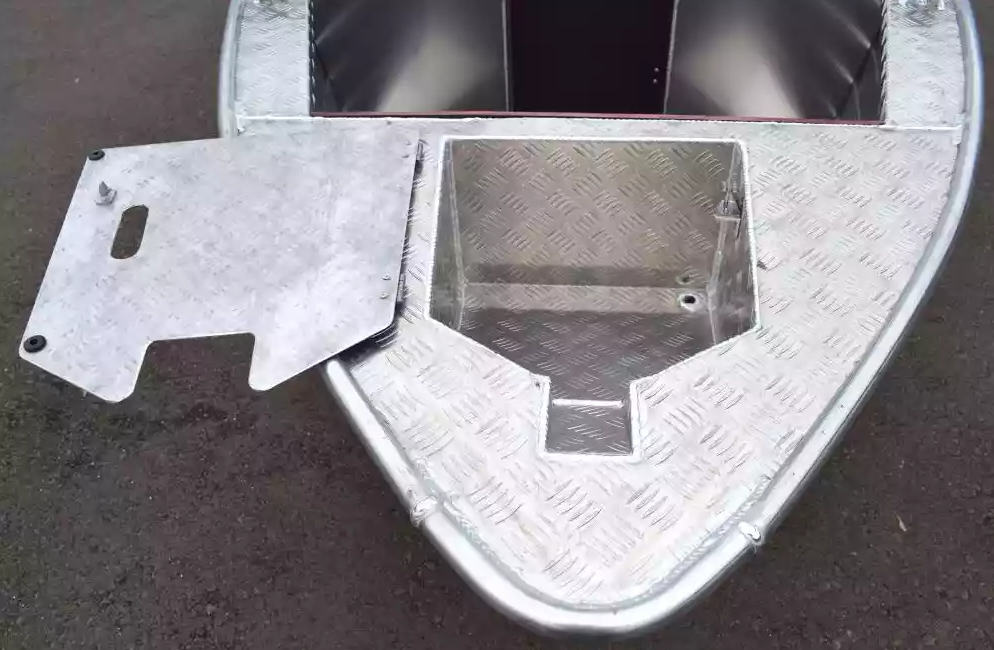 Алюминиевая лодка Wyatboat-390 DCM Увеличенный борт в Балашихе