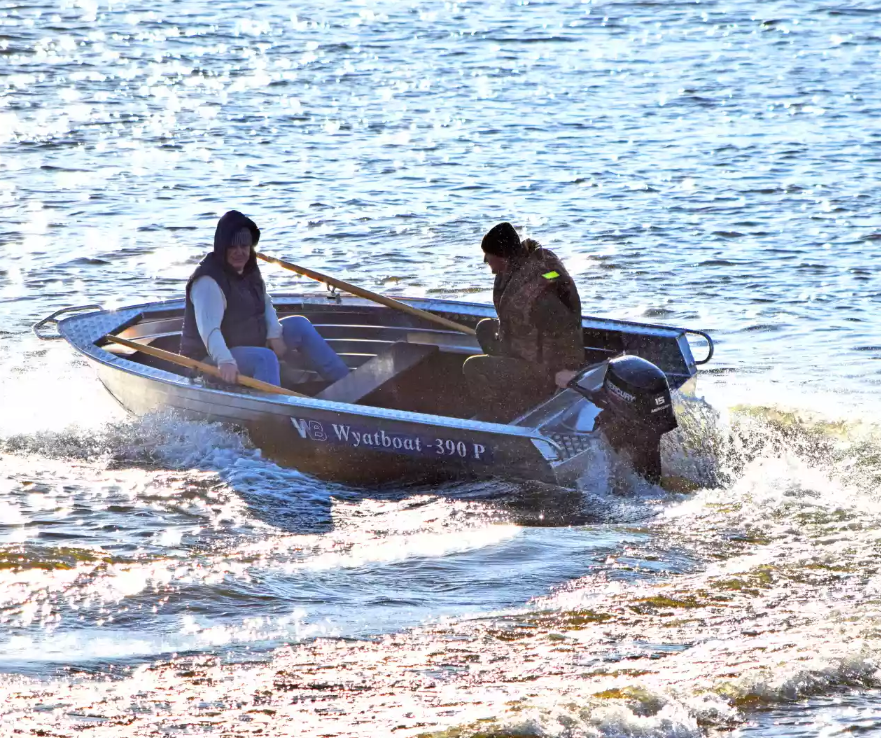 Алюминиевая лодка Wyatboat-390 P в Балашихе