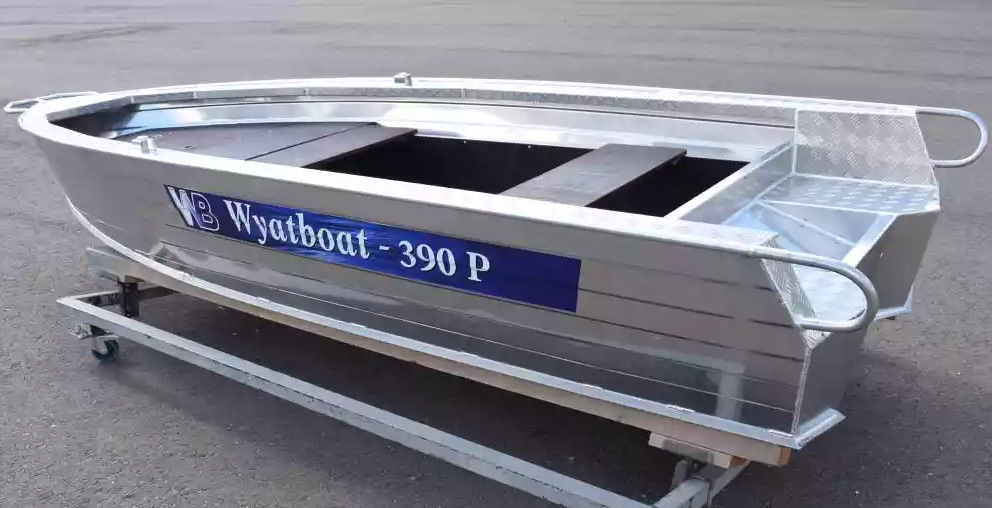 Алюминиевая лодка Wyatboat-390Р Fish в Балашихе